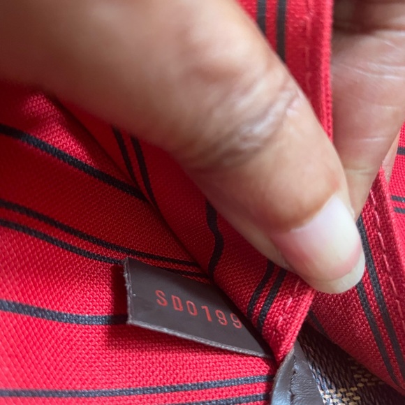 Louis Vuitton Damier GM Neverfull bag EUC - Picture 4 of 16